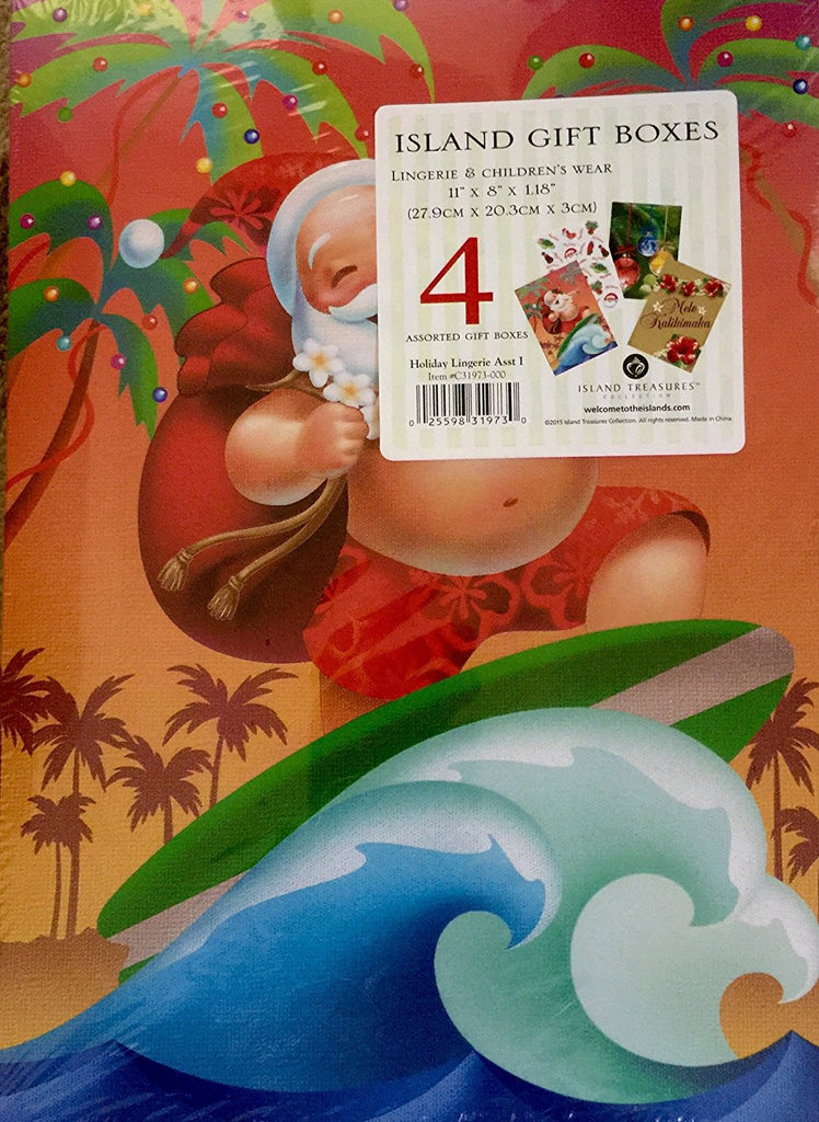 Hawaiian Holiday Gift Tags