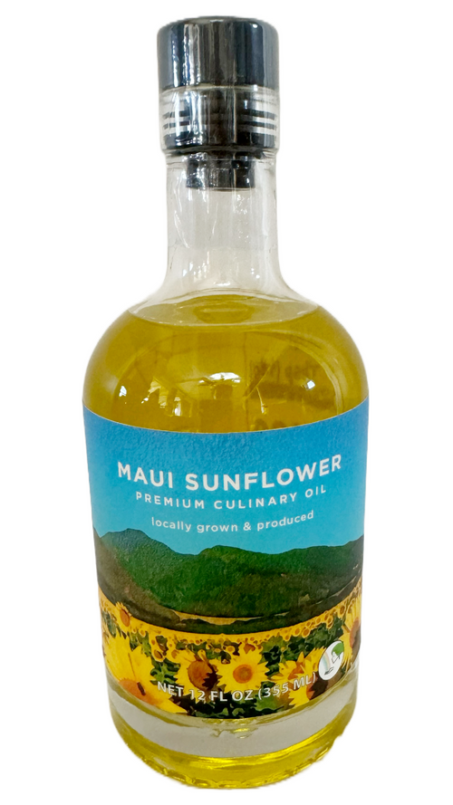 Maui Sunflower Premium Culinary Oil - Maiden Hawaii Naturals