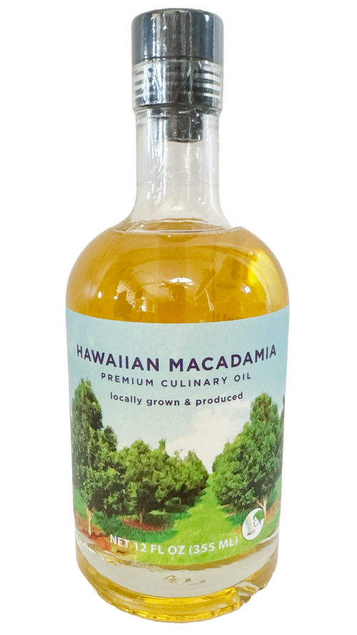 Hawaiian Macadamia Premium Culinary Oil - Maiden Hawaii Naturals