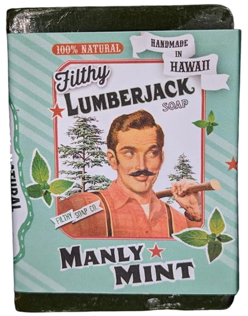 Filthy Farmgirl Filthy Lumberjack Manly Mint Soap