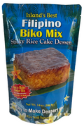 Island's Best Filipino Biko Mix Sticky Rice Cake Dessert 14 Ounce