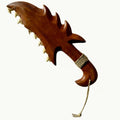 Hawaiian Store Handcarved Wood Polynesian Short Pahoa Spear Knife Decorative Replica