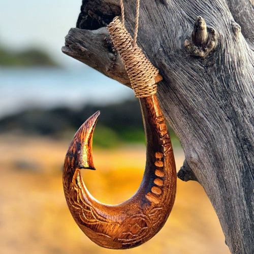 Wooden Fish Hook 