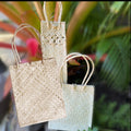 Lauhala Gift Bags in wine, gift and large gift sizes