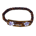 Coconut Hand Painted Flower Bracelet (Choose your design)