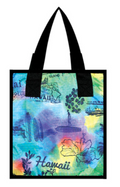 LiAloha Hawaii Eco Islands Insulated Cooler Lunch Picnic Tote Bag (Choose Style & Size)