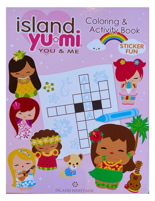 Island Heritage Hawaii Island Yumi Libro para colorear y actividades