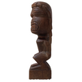 da Hawaiian Store Hand Carved Wood Polynesian Style 12 Inch Ki'i  Tiki (Choose Design)