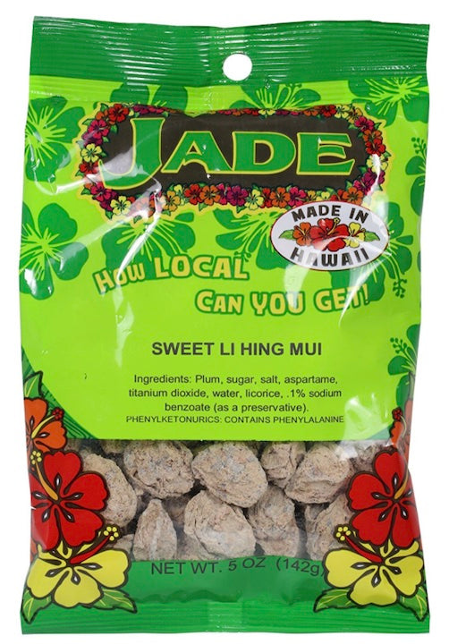 Jade Sweet Li Hing Mui Dried Plums 5 Ounces