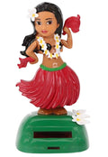 Da Hawaiian Store Maui Hula Dancer Solar Dashboard Doll (Choose Color/Design)