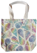Lialoha Hawaii Eco Islands Reusable Canvas Grocery Tote Bag (Choose)