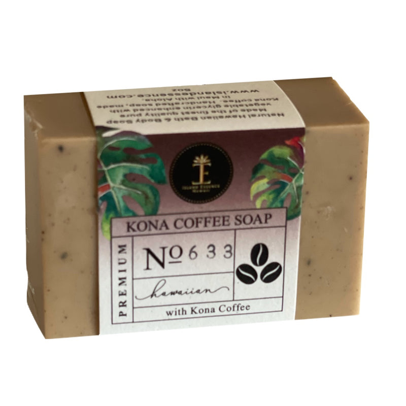 Island Essence Premium Hawaiian Coffee Soap (Maui or Kona)