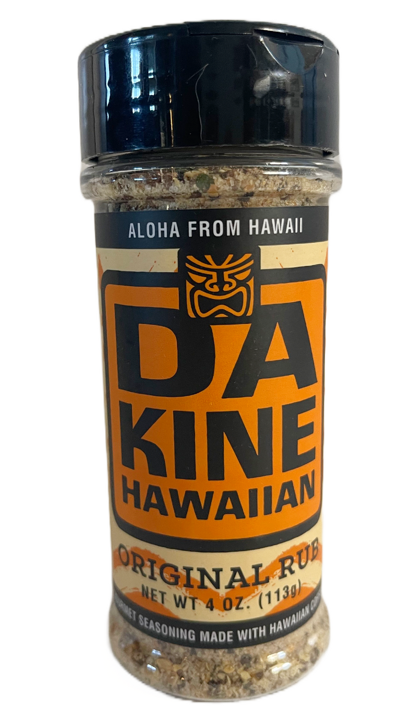 Da Kine Hawaiian Seasoning Rub (Spicy, Smoky, Original)