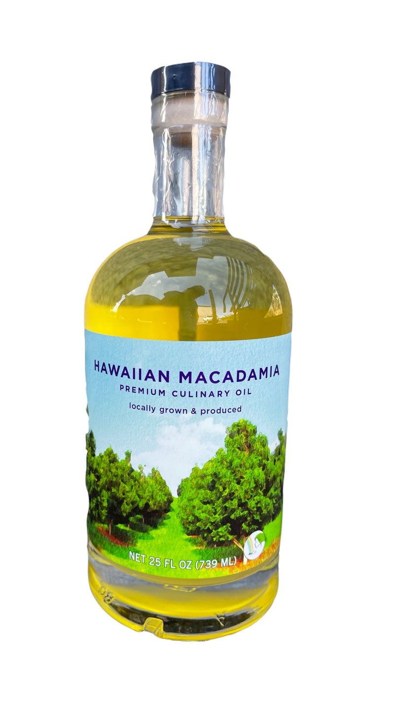 Hawaiian Macadamia Premium Culinary Oil 25 FL OZ