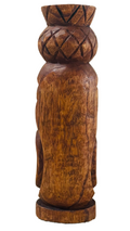 Hawaiian Store Hand Carved Wood Polynesian Style 8 Inch Ki'i Tiki (Choose Design)