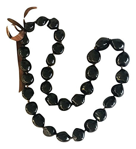 Amazon.com: DK Hawaiian Collections Turtle Hand Painted Kukui Nut Lei 33 Nuts  Necklace (Bk/Silver) : Clothing, Shoes & Jewelry