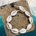 Cowrie shell bracelet