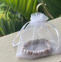 da Hawaiian Store Natural Cone Puka Shell Stretch Bracelet (Choose Color)