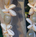 da Hawaiian Store Genuine Long  40" Length Cowrie Cowry Shell Lei